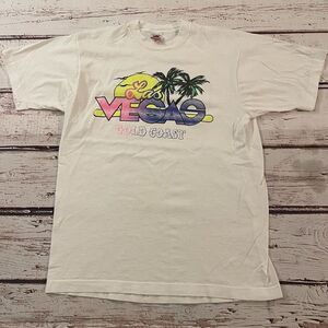 Vintage Las Vegas Gold Coast Retro White Size Large Men's Fruit of The Loom Tag
